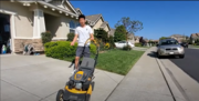 Mowing with Sharp Blade