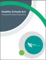 Healthy Schools Act Frequently Asked Questions