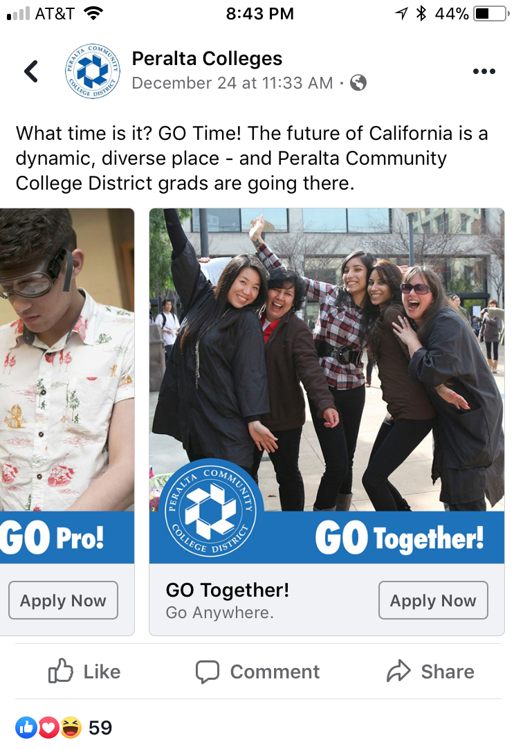 Go Together! Facebook Mobile Ad