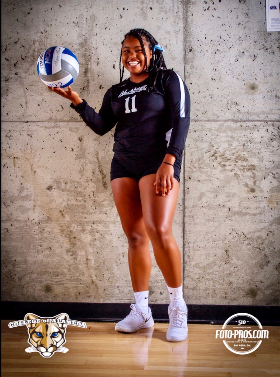 Jaylan Campbell volleyball