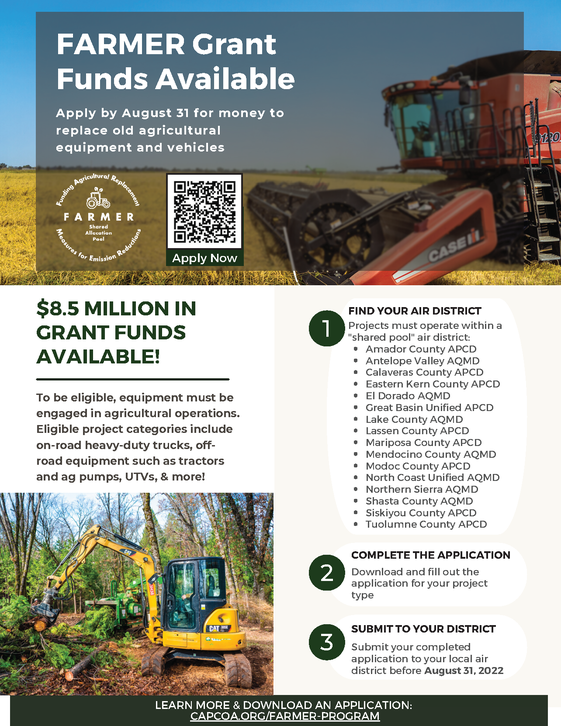 FARMER Grant Funding