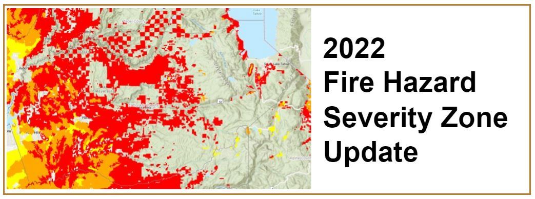 Fire hazard severity map 2022