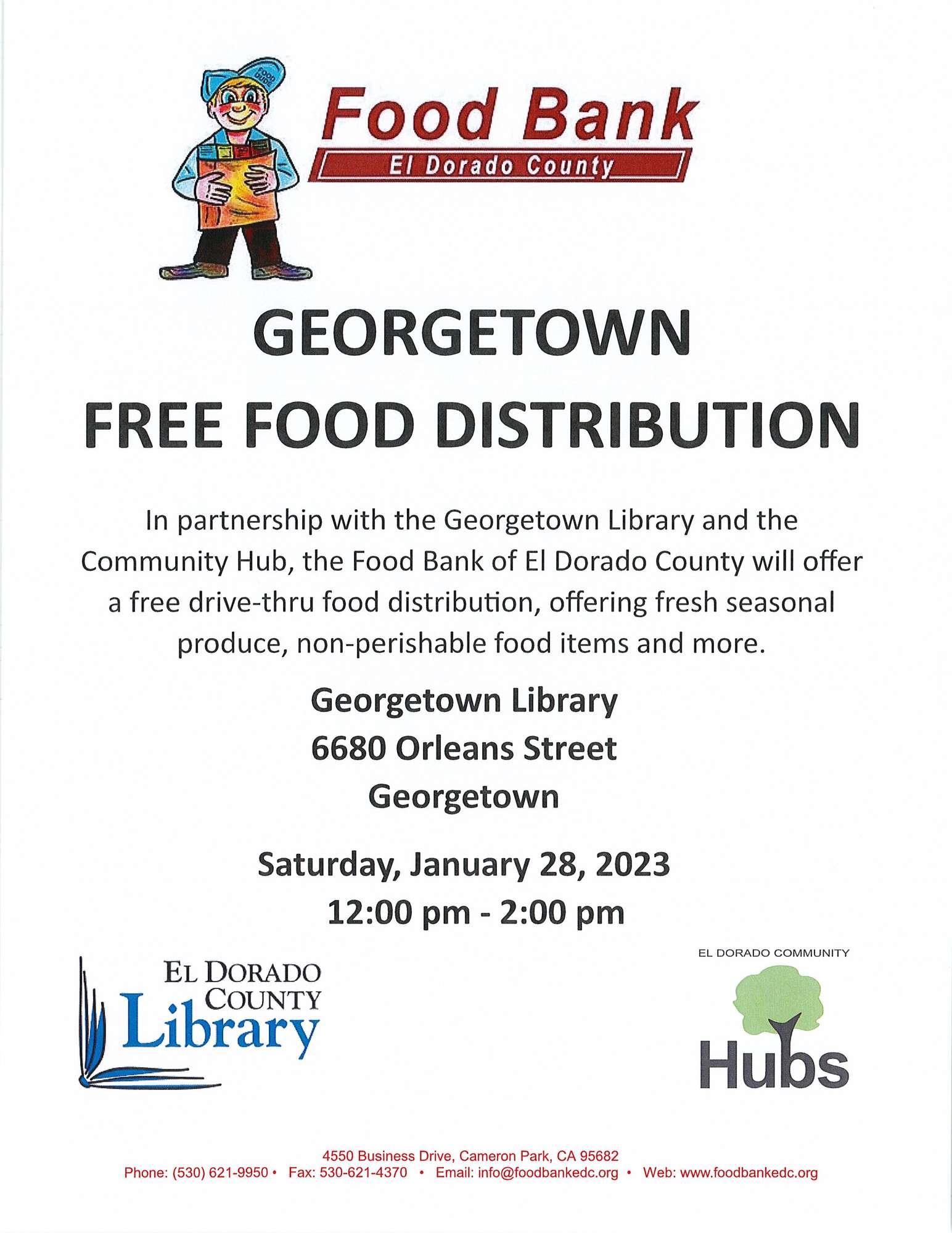 Georgetown January Distribution