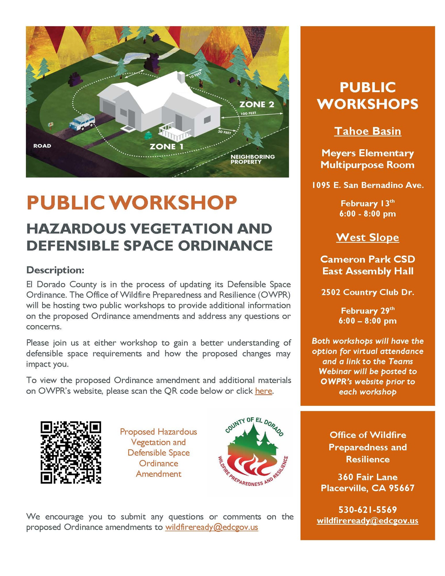 OWPR Public Workshop Flyer