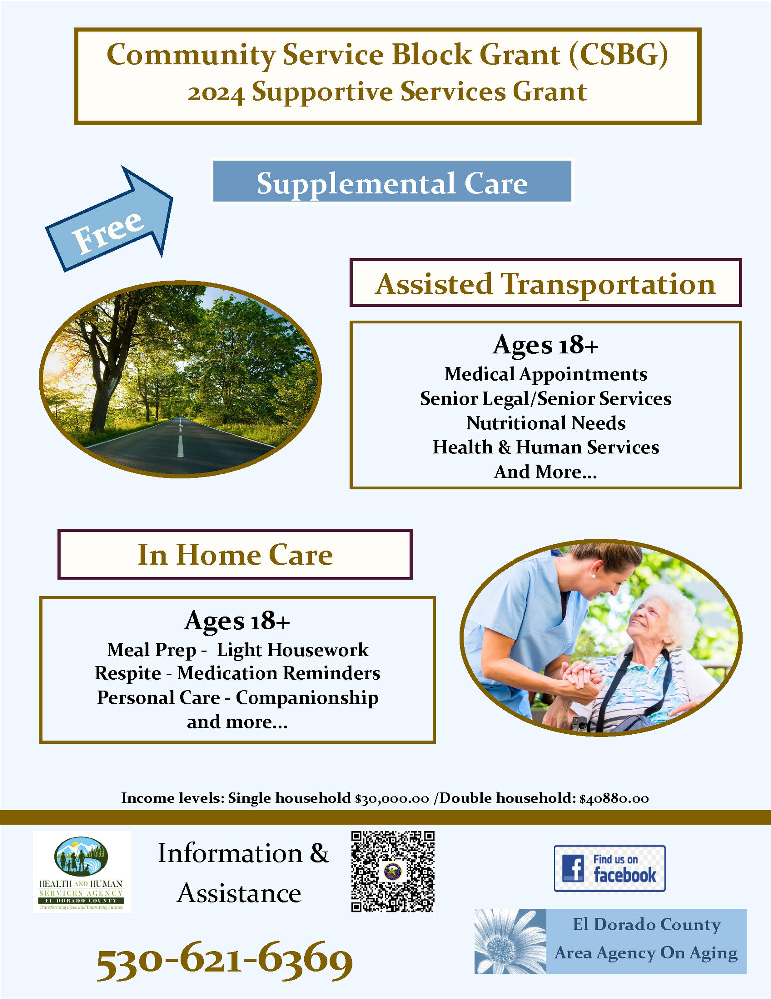 Half Transportation - In Home Care  2024