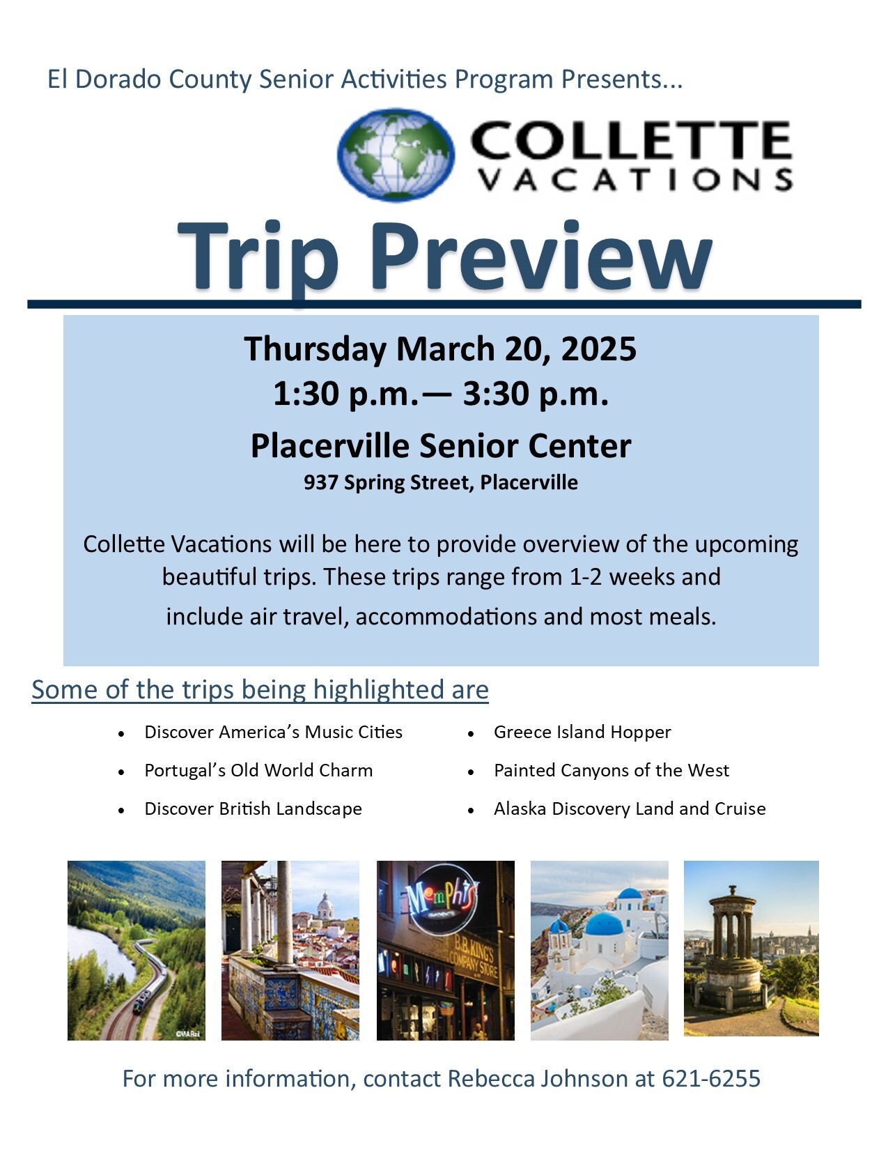 Trip Preview March 2025