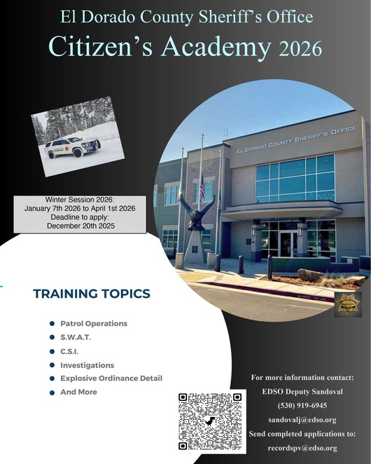 2026 EDSO Citizens Academy