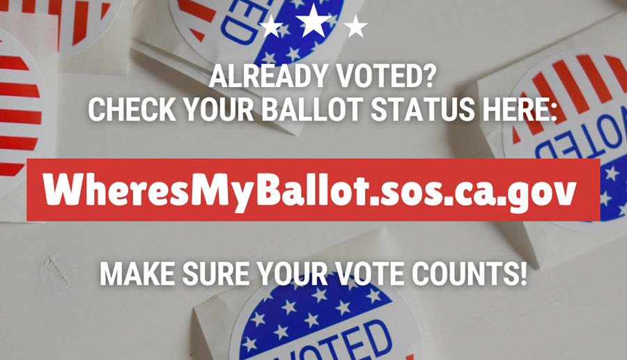 null Wheres my ballot