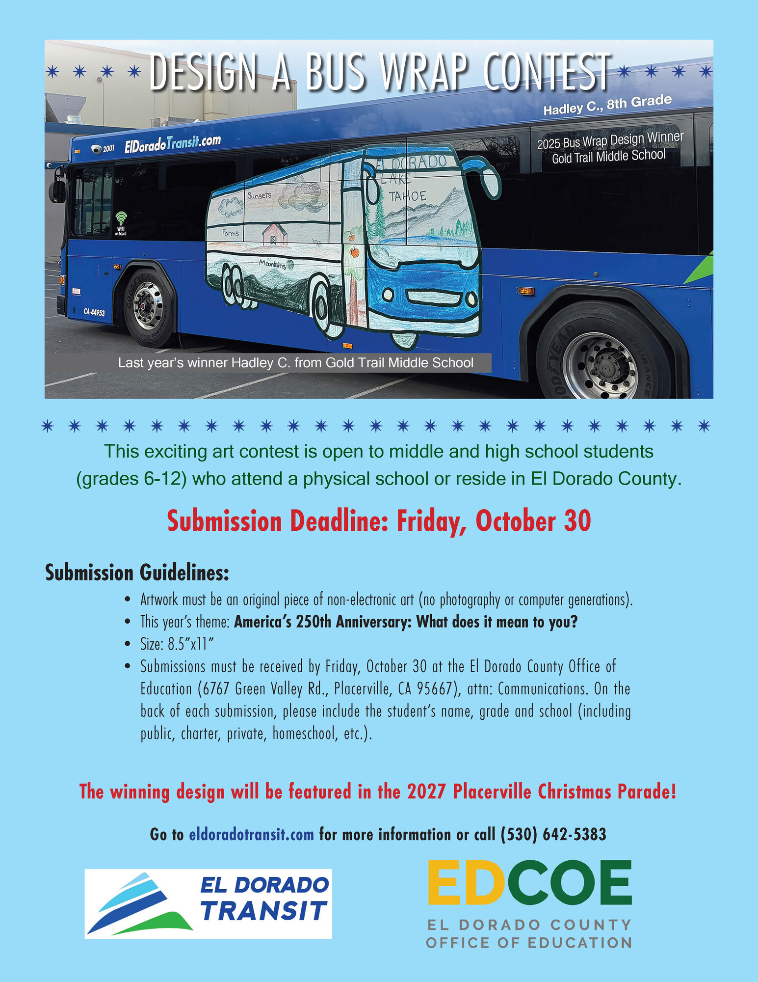 null 2026 Bus Wrap Flyer