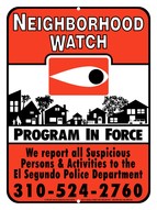 Neighborhood Watch Sign