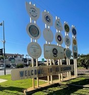 gateway sign at main and imperial 