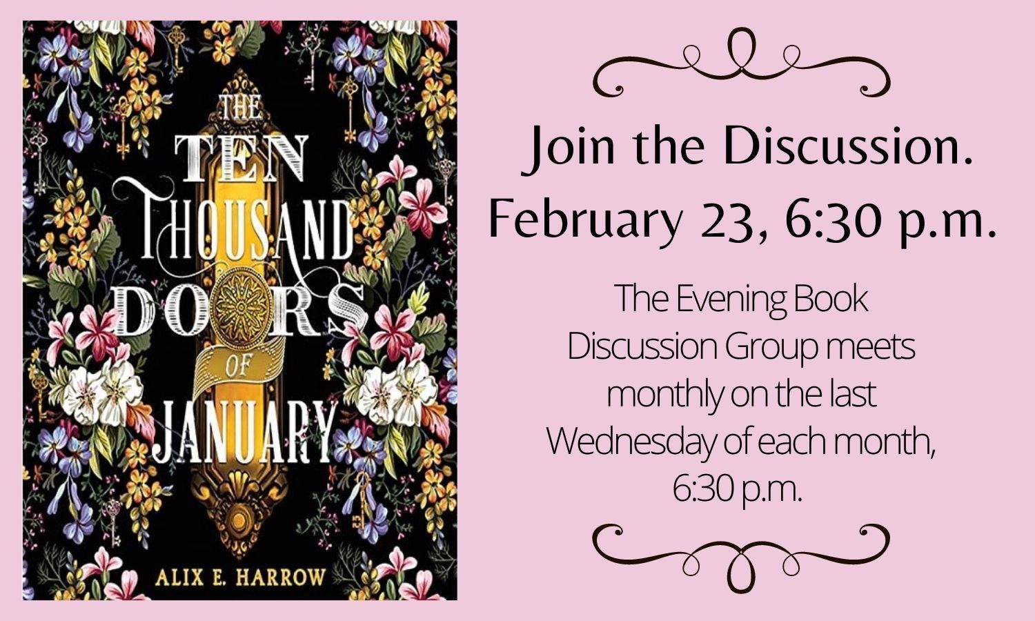 Feb Book DIscussion