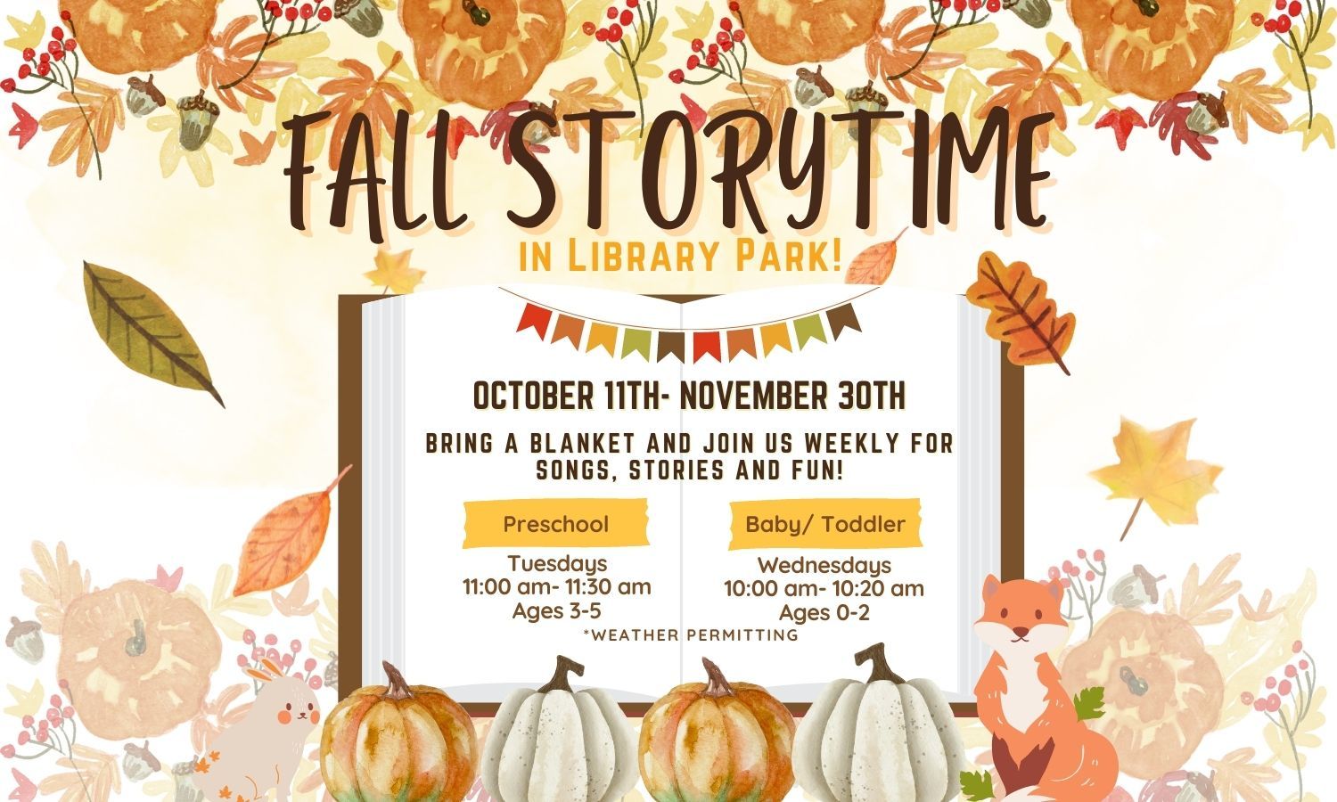 Fall Storytime