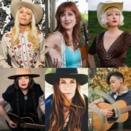 Headshots of 6 women singers for women of the west concert
