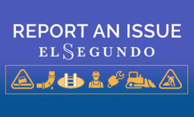 Words "Report an Issue"