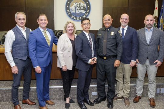 City Council welcomes new Fire Chief George Avery and new CFO Paul Chung