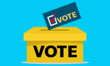 Cartoon of a voter box