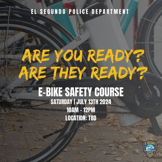 E-bike safety course 