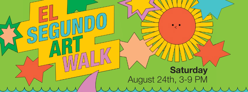 Words "El Segundo Art Walk 2024"