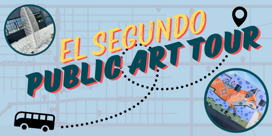Words "El Segundo Public Art Tour"
