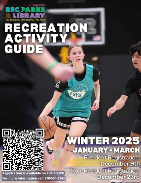 Winter 2025 Recreation Activity Guide Flyer