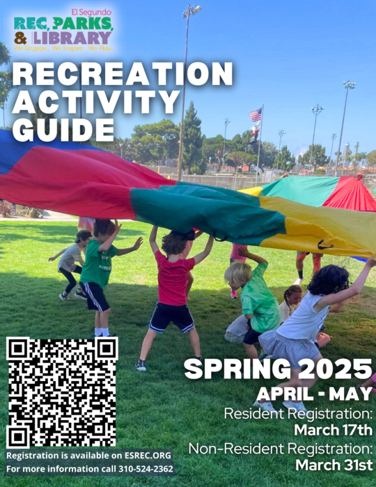 Spring 2025 Recreation Activity Guide Flyer
