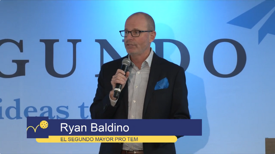 Ryan Baldino at State of the City 2025