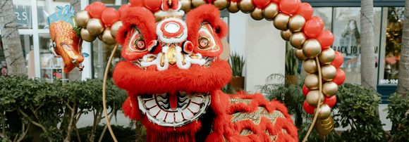 Lunar New Year Dragon at the Point
