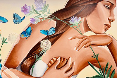 Nanibah Chacon Mural Detail - Library Commumity Room (800 x533)