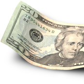 Picture of $20 bill