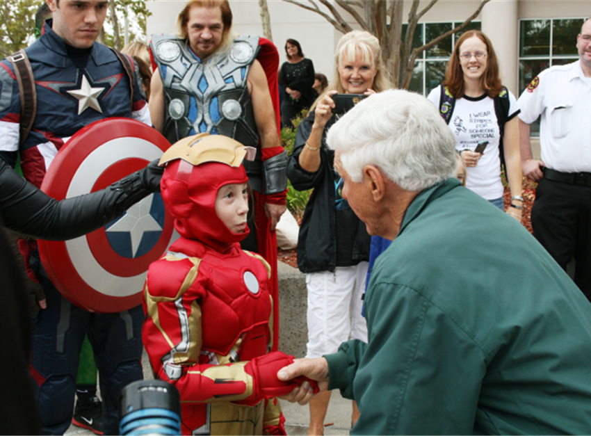 Mayor Price and child