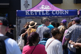 people waiting in line