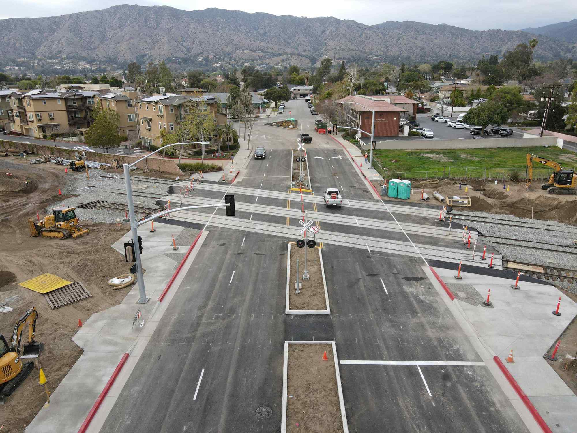Foothill Gold Line Construction Alert NOW OPEN Glendora Ave. at