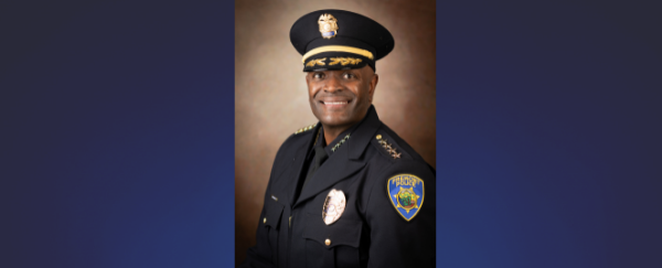 Police Chief Sean Washington in uniform