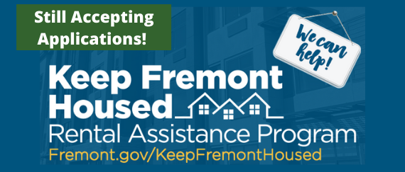 homes, apartments, sign that reads 'We can help!'