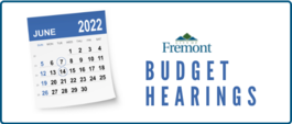 June 2022 calendar and budget hearings text