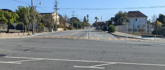 intersection of Washington and Ellsworth