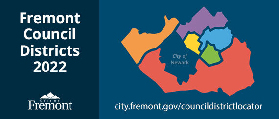 fremont council districts and Fremont Council Districts 2022 in text