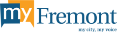 conversation bubbles, and My Fremont, my city, my voice in text