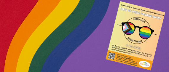 rainbow and join the pride parade contingent