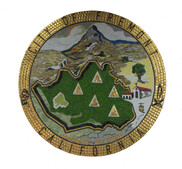 City Seal with mosaic tiles