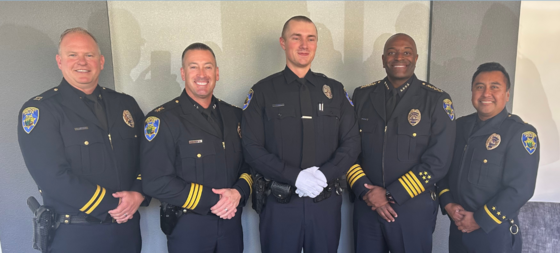 Officer Bosch's Academy Graduation