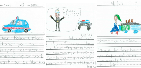 Thank you form Hirsch Elementary School