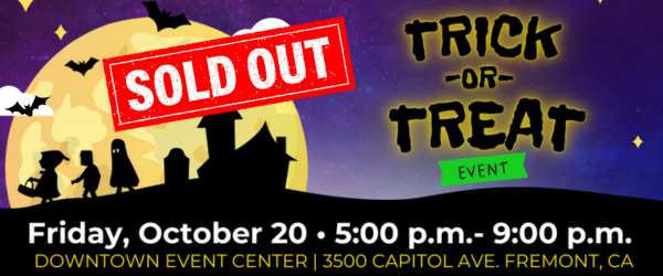 Sold out Halloween Event