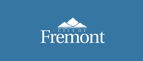 City of Fremont logo with peaks