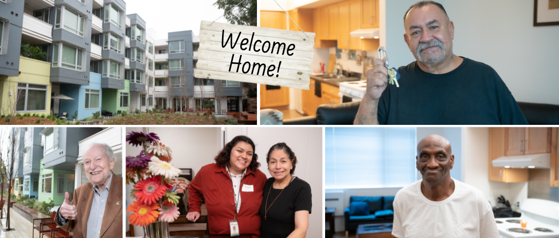new residents at Doug Ford Community Apartments, a brand new senior affordable housing development
