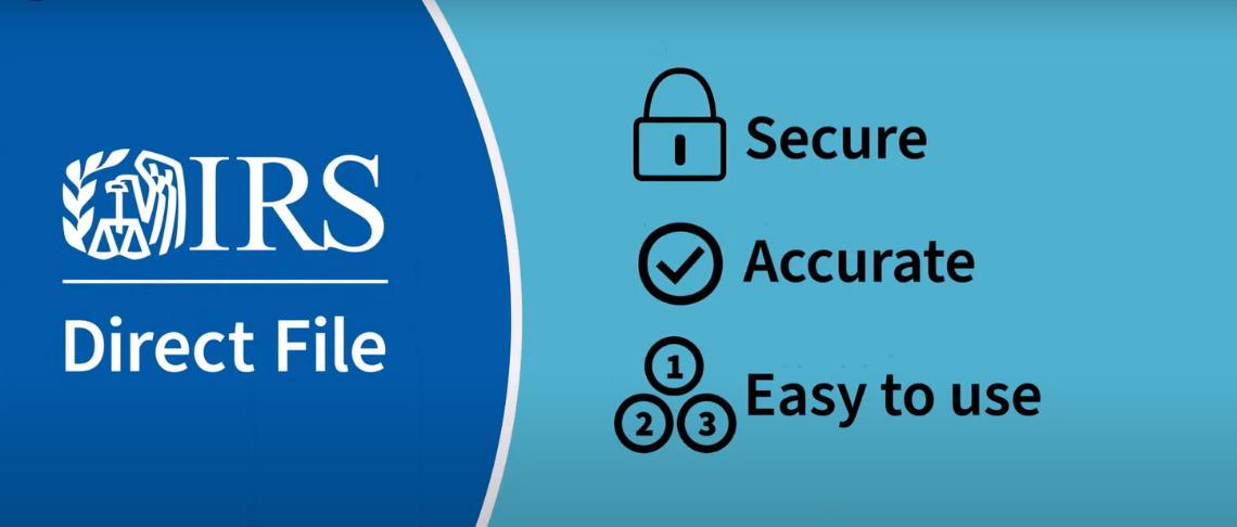 IRS Direct File tool. It's secure, accurate, and easy to use