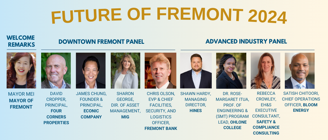 Future of Fremont speakers and panelists