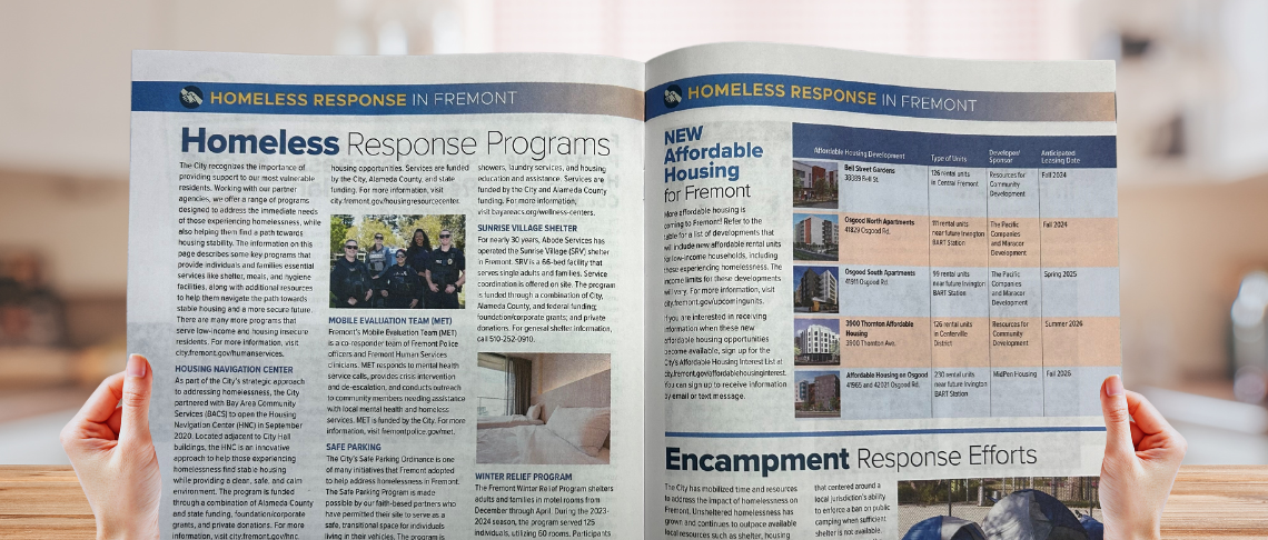 Homelessness Response 