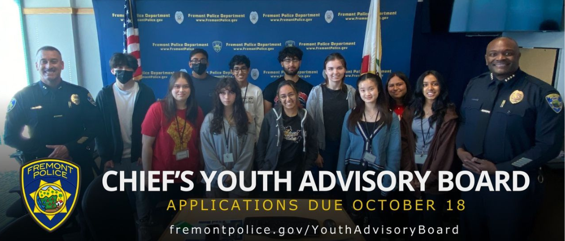 Fremont Police Department Youth Advisory Board